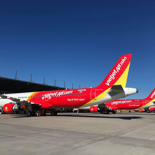 Vietjet tiếp nhận thêm 3 tàu bay mới trong tháng 8