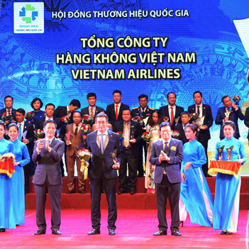 Vietnam Airlines là hãng bay duy nhất đạt thương hiệu quốc gia