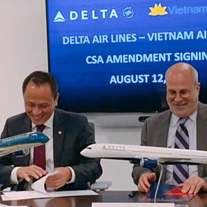 Vietnam Airlines mở rộng hợp tác liên danh hai chiều Việt - Mỹ với Delta Air Lines