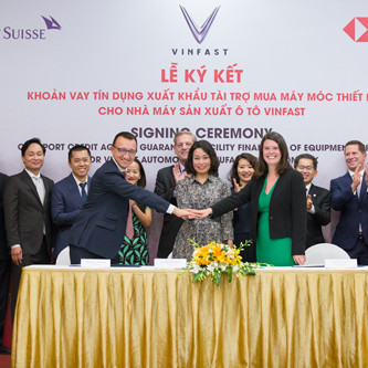 VinFast được bảo lãnh khoản vay 950 triệu USD nhập khẩu thiết bị