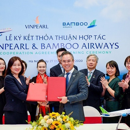 Vinpearl và Bamboo Airways hợp tác chiến lược