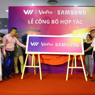 VinPro, Samsung, Vietnamobile hợp tác ra mắt gói khuyến mãi mới