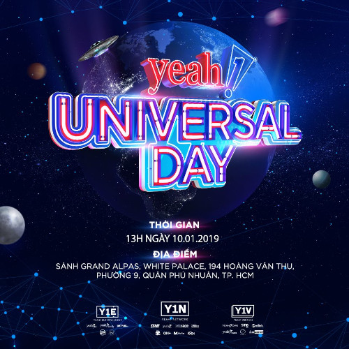 Yeah1 Universal Day - lễ hội dành cho 'bậc thầy' sáng tạo toàn cầu