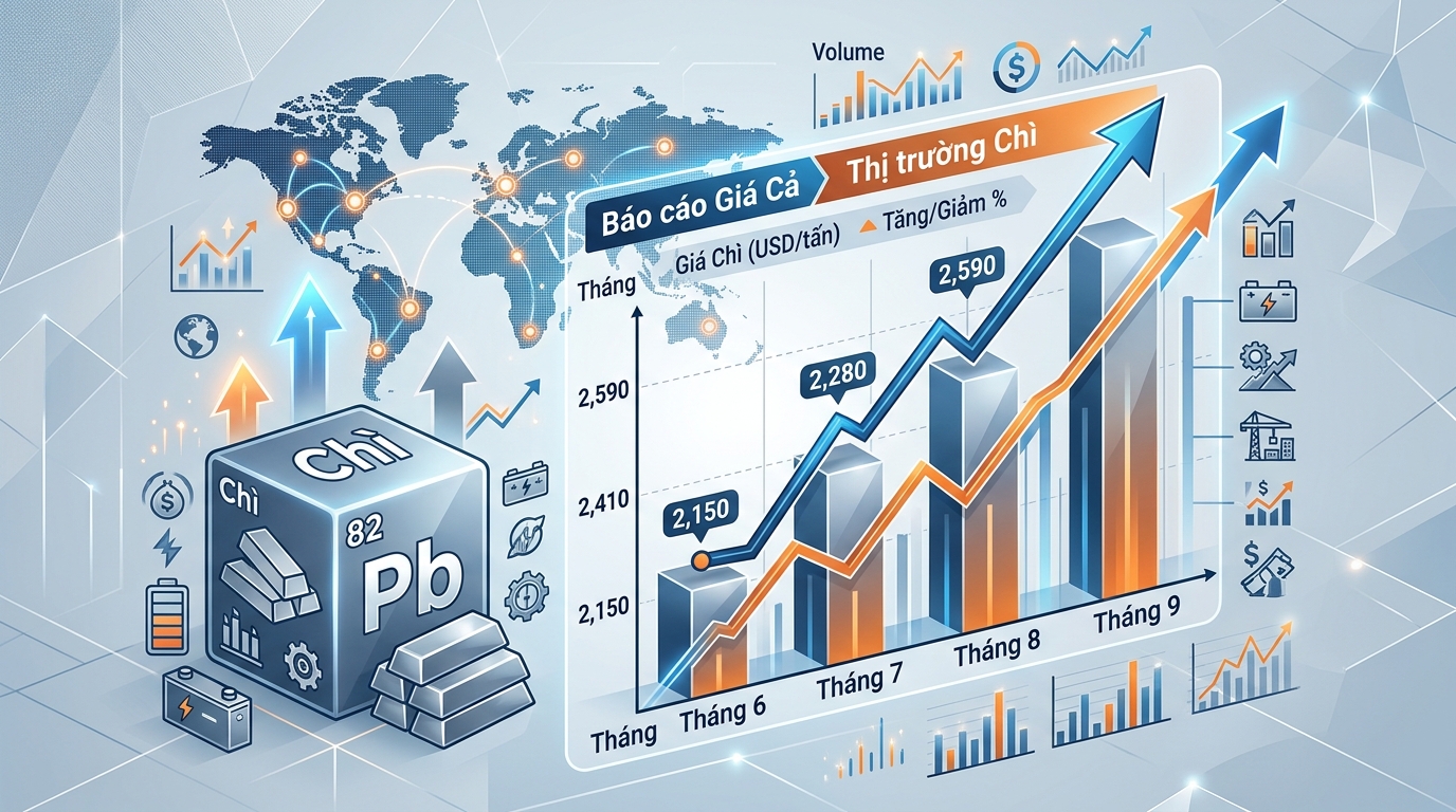 Thị Trường Chì Tháng 05/2026: Sức Nóng Từ Nhu Cầu Tích Trữ Và Biến Động Nguồn Cung Toàn Cầu