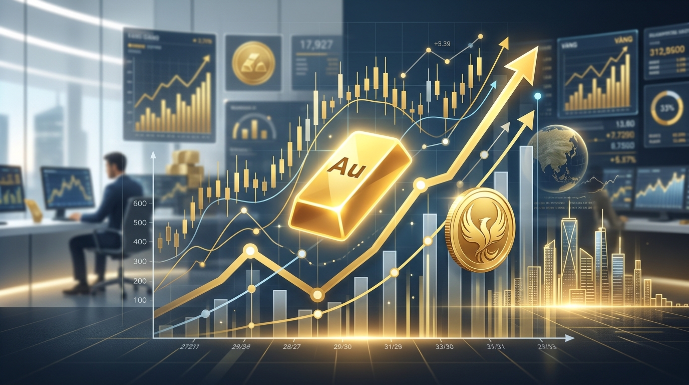 Thị Trường Vàng Tháng 5/2026: Sức Nóng Từ Ngưỡng 4.700 USD Và Những Biến Động Vĩ Mô Khó Lường